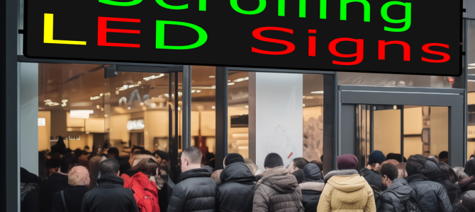 The Best Ways to Boost Sales with Your LED Sign