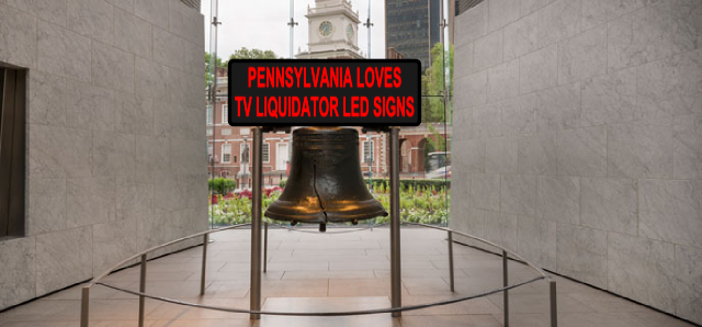 LED Signs are the Keystones of Pennsylvanian Businesses