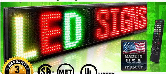 Questions to Ask when Shopping For an LED Sign