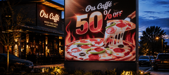 Restaurant LED Sign Ideas That Work Throughout the Day