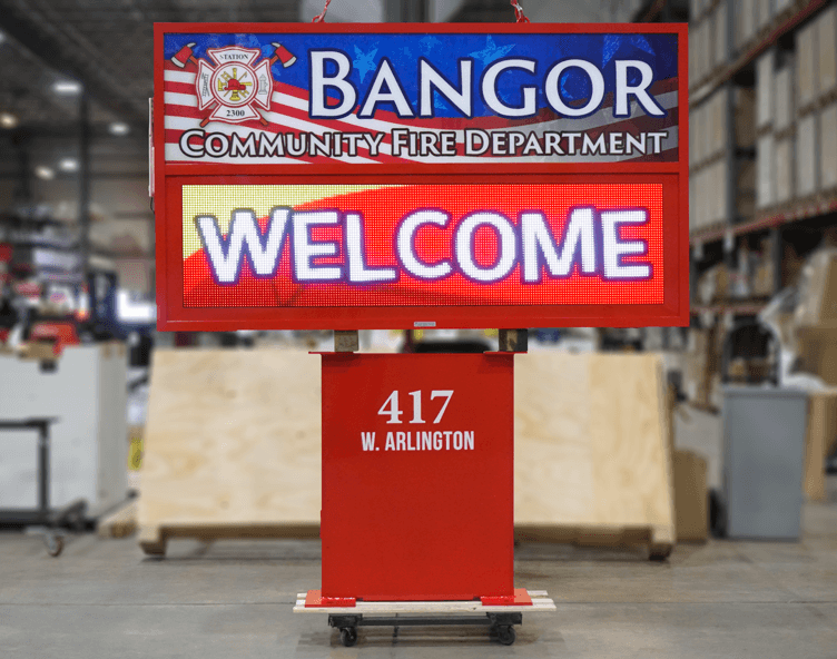 AIO Monument LED Sign
