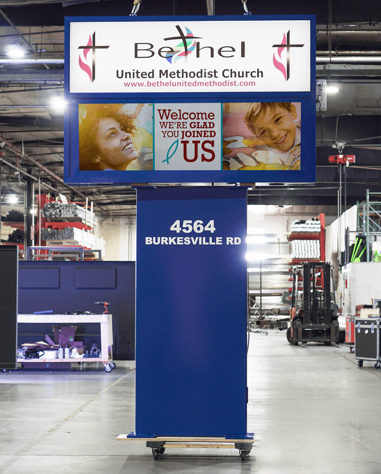 4'x6' AIO Monument Sign