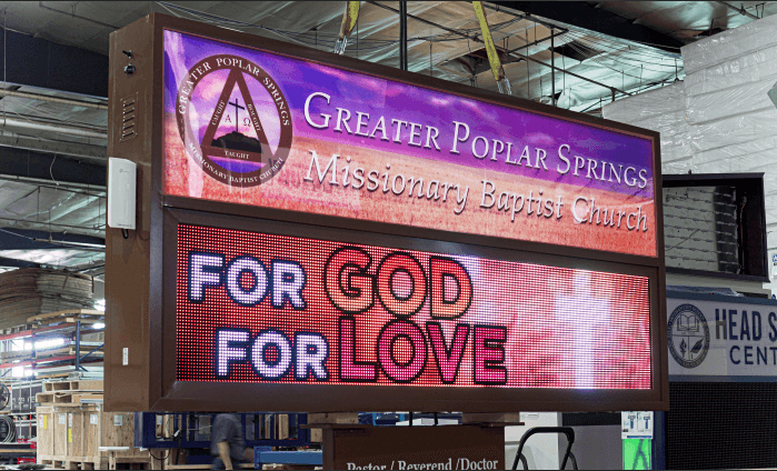 5'x10' AIO Monument Sign