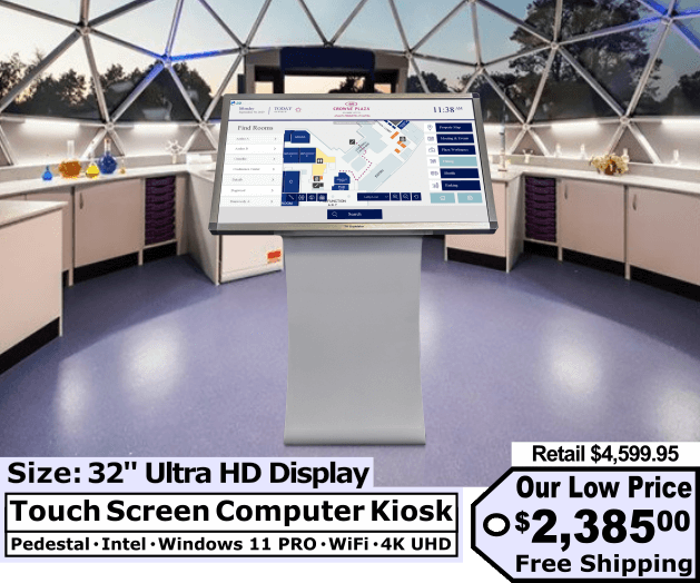 32″ Pedestal Kiosk