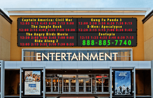 Large LED Sign