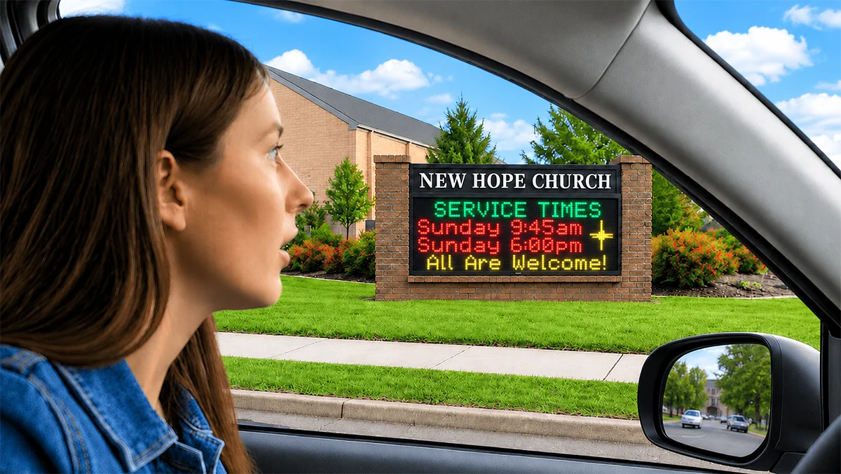 LED Sign Promo