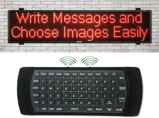 Buy Scrolling LED Sign & Programmable Electronic Message Signs Board